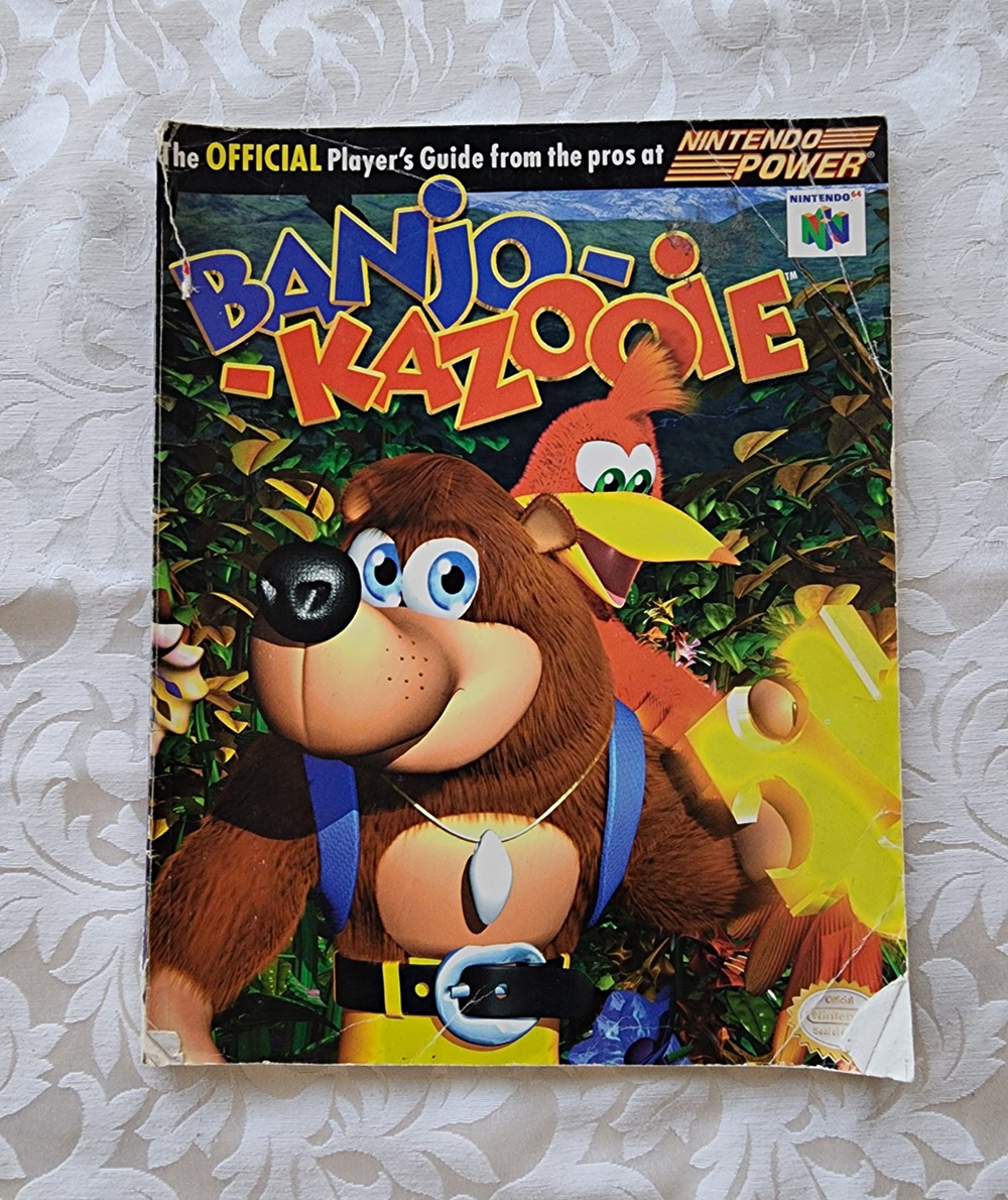 Nintendo Power Banjo-Kazooie Official Player's Guide 1998 Banjo Kazooie